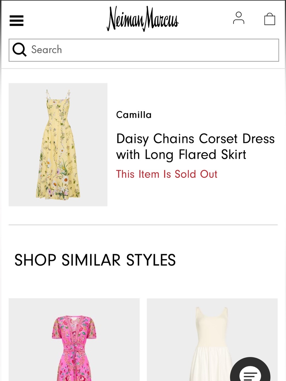 Camilla Daisy Chains Linen-Silk Dress - Picture 7 of 7